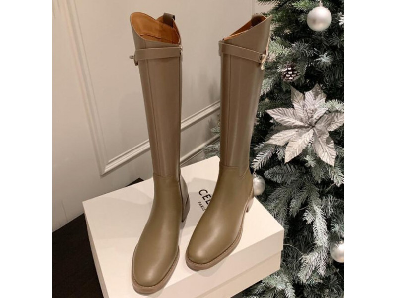 Platform Boots British Style Side Zipper High Tube Knee High Women's Shoes Fashion Spring Autumn Botas Platform Boots British Style Side Zipper High Tube Knee High Women's Shoes Fashion Spring Autumn Botas