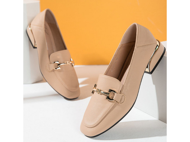 British Style Square Thick Heel Loafers Pu mps 2023 New Fashion Khaki Casual Round Toe Women's Shoes Mary Janes Spring Autumn British Style Square Thick Heel Loafers Pu mps 2023 New Fashion Khaki Casual Round Toe Women's Shoes Mary Janes Spring Autumn