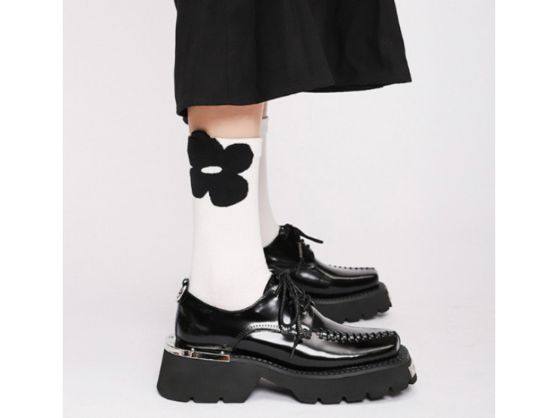 Fashion Concise Mary Janes Pumps 2023 New Korean Style Square HeelInc rease Waterpro of Platform Shoes for Women Spring Autumn Fashion Concise Mary Janes Pumps 2023 New Korean Style Square HeelInc rease Waterpro of Platform Shoes for Women Spring Autumn